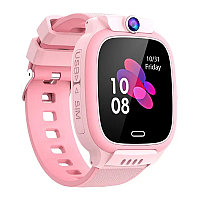 Смарт часы для детей Smart Watch с GPS и видеокамерой Y31 розовые