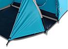 Палатка туристическая ACAMPER MONSUN 3-местная 3000 мм/ст  небесно-голубой, фото 4