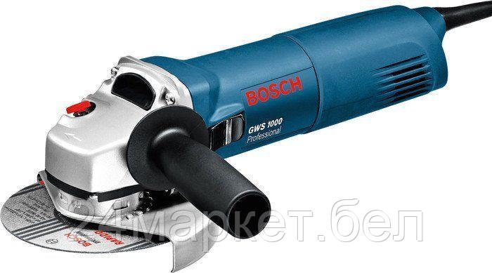 Угловая шлифмашина Bosch GWS 1000 Professional (0601821800) - фото 1 - id-p211887797