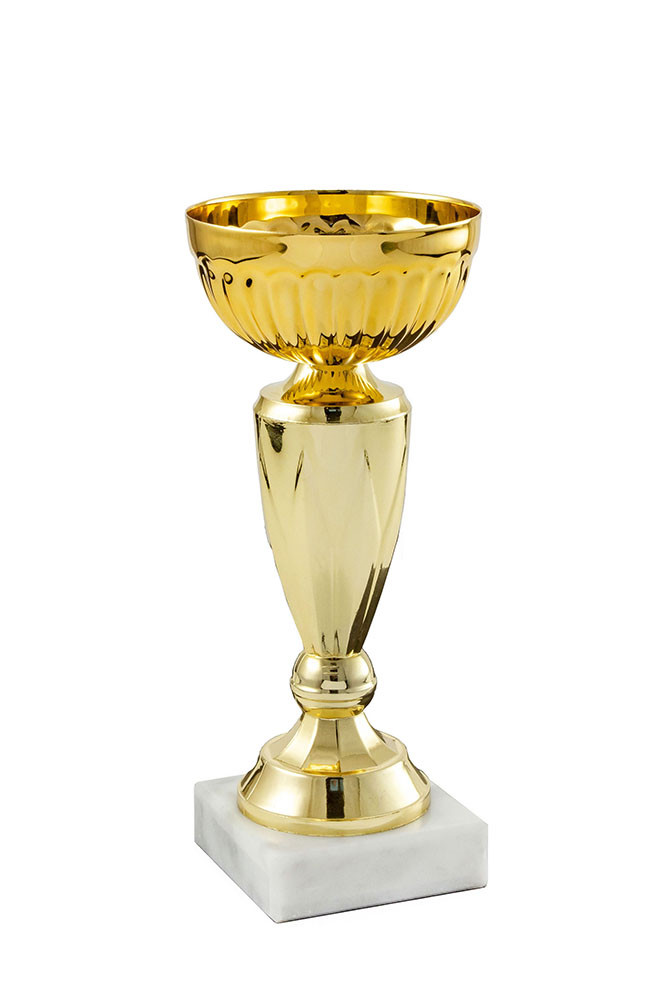 Кубок "Сила" на мраморной подставке , высота 19 см, чаша 8 см арт. 050-190-80