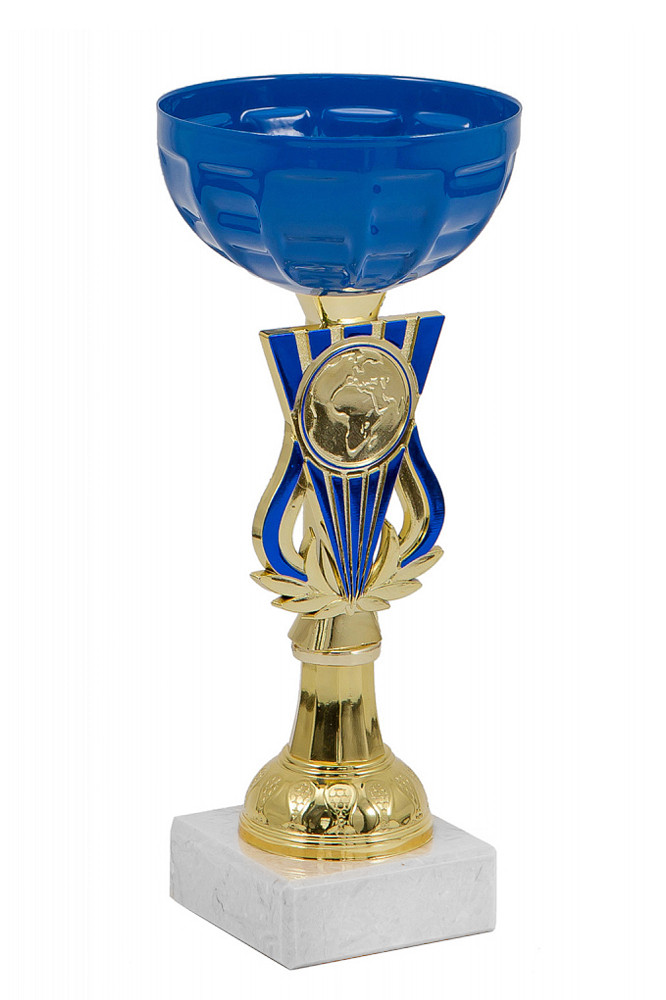 Кубок "Нептун" на мраморной подставке , высота 19 см, чаша 8 см арт. 026-190-80
