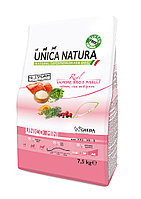 Unica Natura Unico Mini (лосось, рис и горох), 7,5 кг