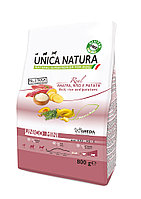 Unica Natura Unico Mini (утка, рис и картофель), 800 гр