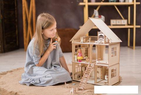 Кукольный домик ХэппиДом с мебелью HK-D002 - фото 5 - id-p211720688