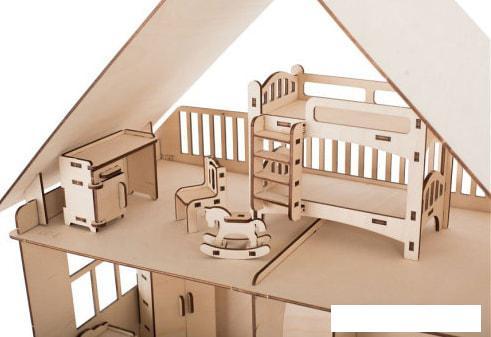 Кукольный домик ХэппиДом с мебелью HK-D002 - фото 6 - id-p211720688