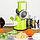 УЦЕНКА Мультислайсер для овощей и фруктов 3 в 1 (Ручная терка овощерезка), фото 8