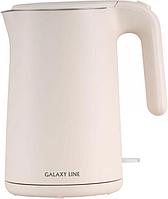 Чайник электрический GALAXY LINE GL 0327, 1800Вт, пудровый