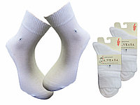 Мужские белые носки с ослабленной резинкой
