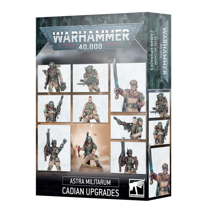 Warhammer: Астра Милитарум Кадианский набор улучшений / Astra Militarum Cadian Upgrades (арт. 47-40) - фото 1 - id-p211889310