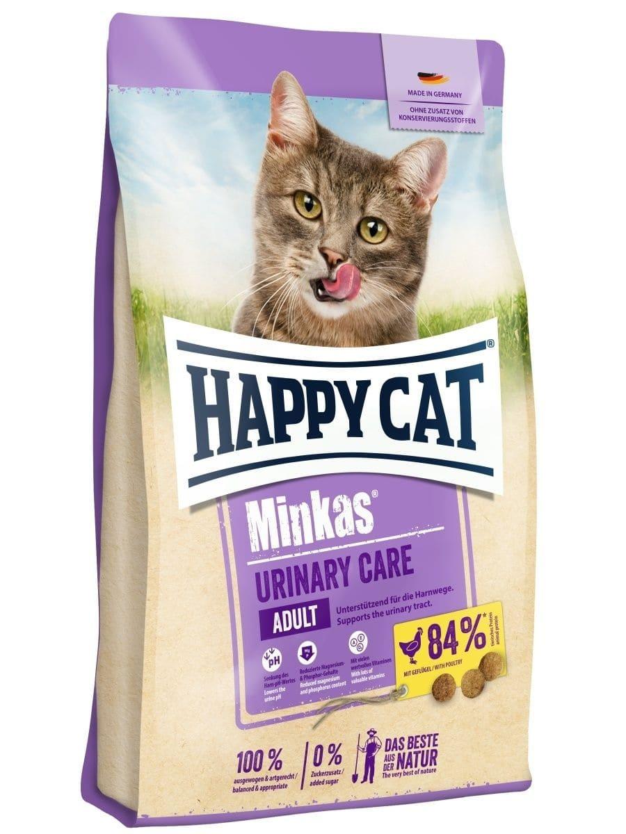 Happy Cat Minkas Urinary Care Adult (Птица), 20 кг - фото 1 - id-p211889576