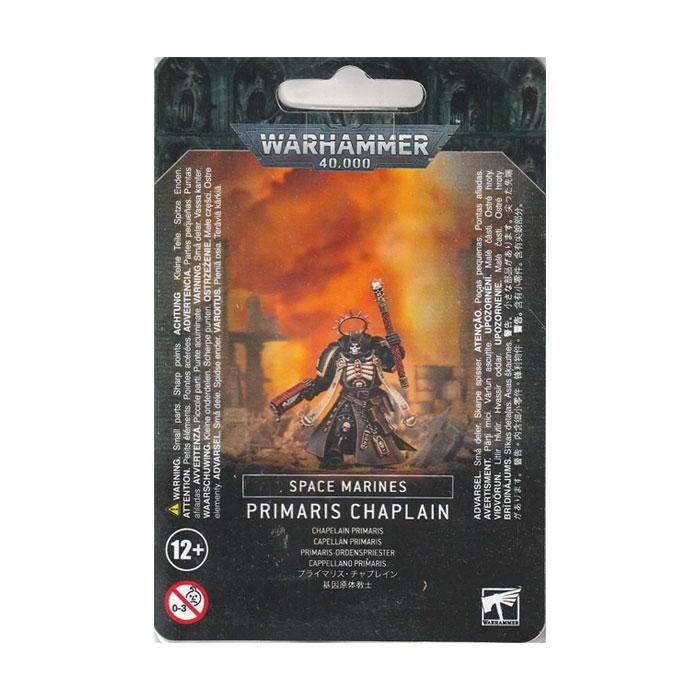 Warhammer: Космический Десант Примарис Капеллан / Space Marine Primaris Chaplain (арт. 48-62)