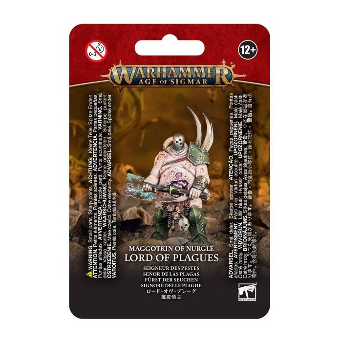 Warhammer: Носители Гнили Нургла Лорд Чумы / Nurgle Rotbringers Lord of Plagues (арт. 83-32) - фото 1 - id-p211889336