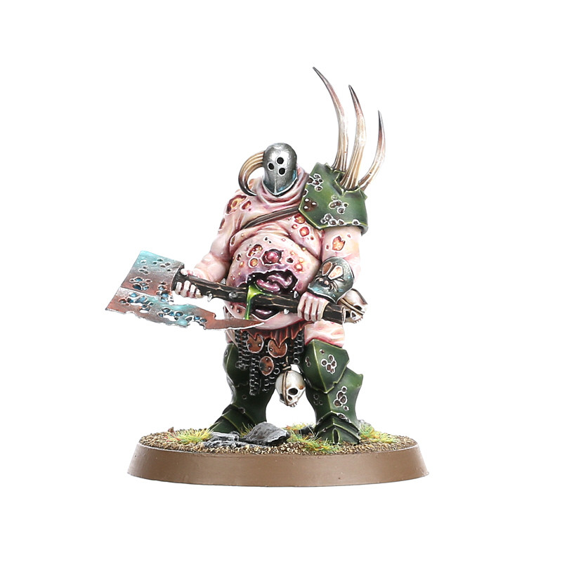 Warhammer: Носители Гнили Нургла Лорд Чумы / Nurgle Rotbringers Lord of Plagues (арт. 83-32) - фото 3 - id-p211889336