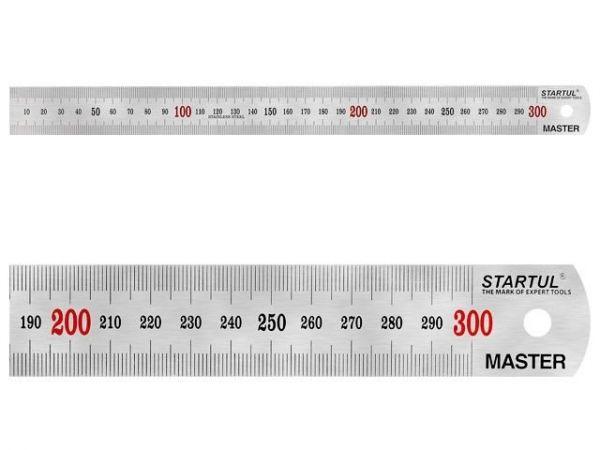 Линейка измерительная 300мм STARTUL MASTER (ST3500-030) (быт.) - фото 1 - id-p211892643