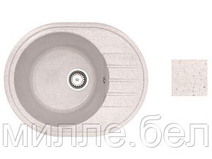 Мойка кухонная из искусственного камня RIO песочный, 570х450 мм, AV Engineering