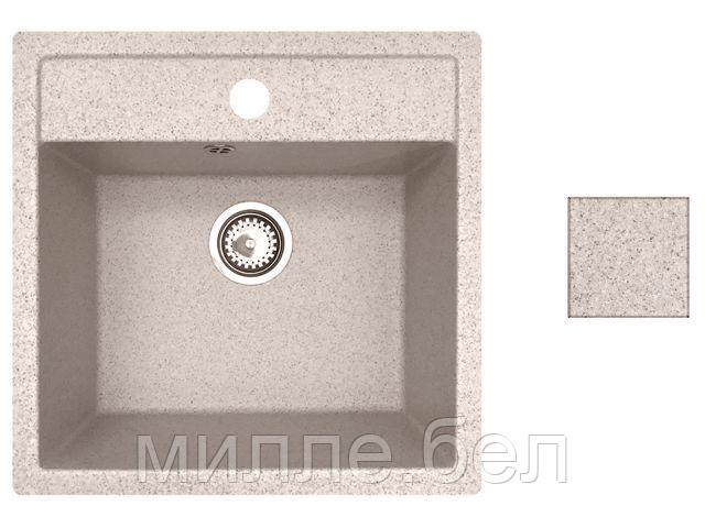 Мойка кухонная из искусственного камня STAR гранит 510х505 мм, AV Engineering - фото 1 - id-p201462192