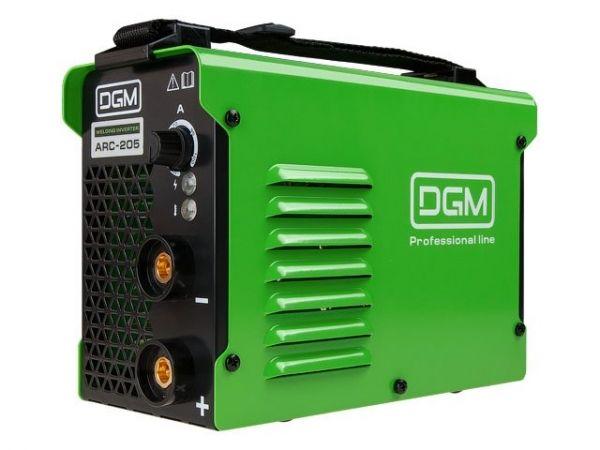 Инвертор сварочный DGM ARC-205 (160-260 В, 10-120 А, 80 В, электроды диам. 1.6-4.0 мм) - фото 1 - id-p211897181