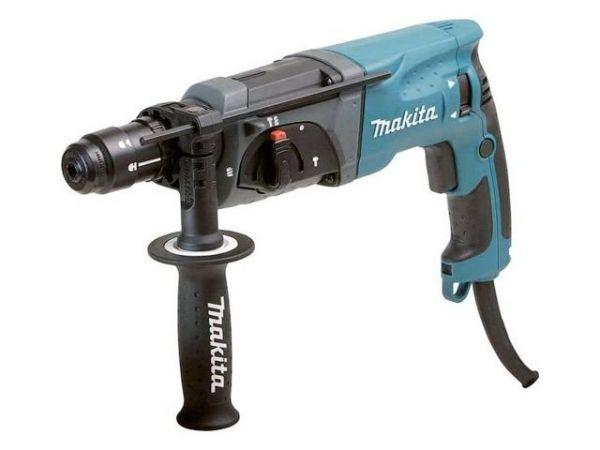 Перфоратор MAKITA HR 2470T в чем. (780 Вт, 2.7 Дж, 3 реж., патрон SDS-plus, вес 2.4 кг)