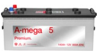 Аккумулятор 6СТ-140 A-mega Premium (850А)