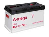 Аккумулятор 6СТ-105NR A-mega Ultra (960A)