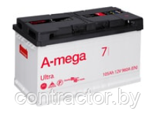 Аккумулятор 6СТ-105NR A-mega Ultra (960A) - фото 1 - id-p134768410