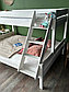 Двухъярусная кровать " Вестервиг"150х200/90х200 массив сосны, фото 4