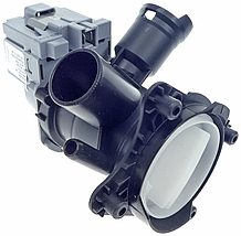 Насос стиральной машины Bosch Logixx, Siemens c камерой 144971 (145777, 00215442, 63BS021) PMP015BO, фото 3