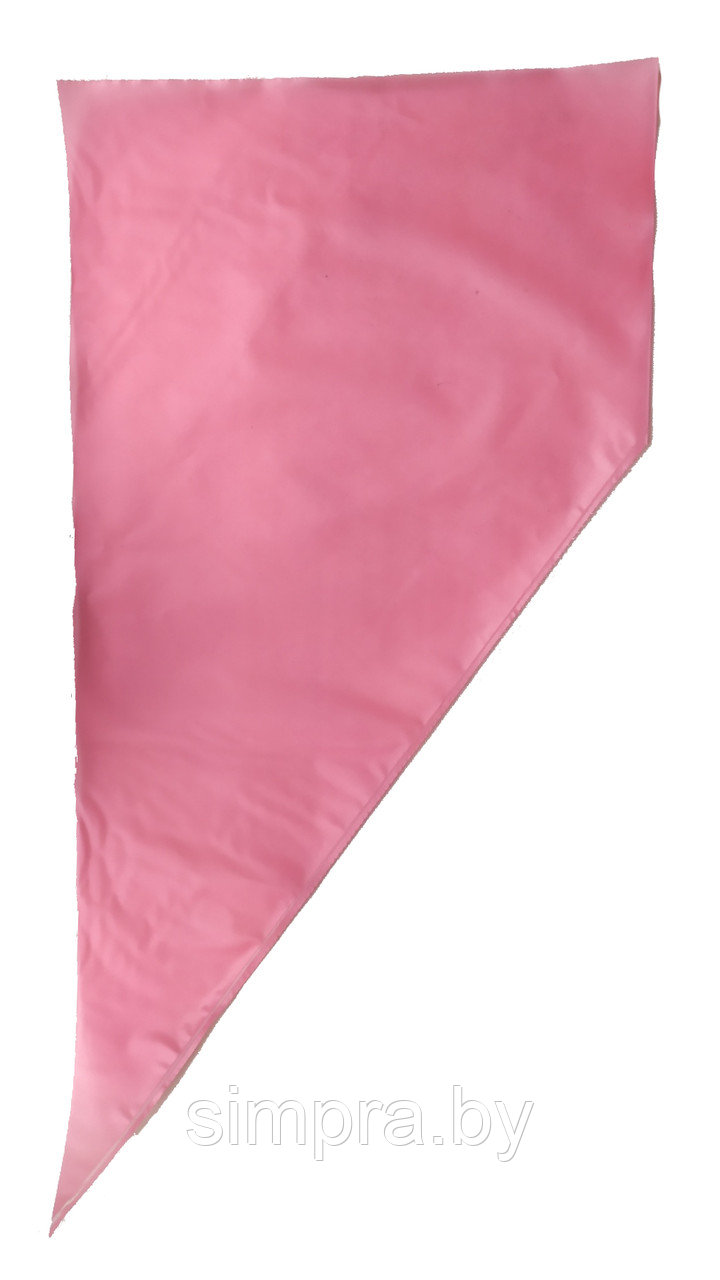 Мешок кондитерский 90мкм 26 х 53 см розовый - фото 1 - id-p211927035