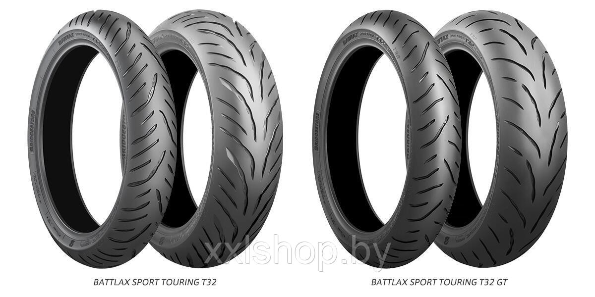 Моторезина Bridgestone Battlax Sport Touring T32 110/80ZR18 (58W) TL F - фото 4 - id-p211941153