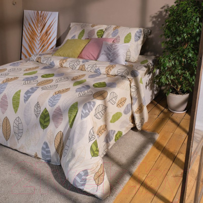 Комплект постельного белья Этель Foliage евро / 7534025 - фото 2 - id-p211931337