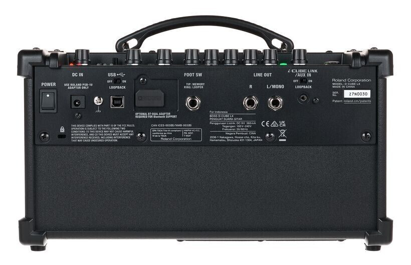 Гитарный комбоусилитель Roland Dual Cube LX - фото 4 - id-p211941188