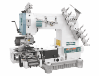 Siruba VC008 -04127P/VWLB/FH/DVU1-0 4-х игольная поясная промышленная швейная машина двухниточного цепного сте