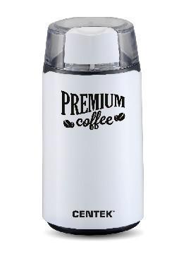 Кофемолка электрическая мощная CENTEK CT-1360 белый - фото 1 - id-p211900930