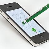 Ручка шариковая автоматическая "New Orleans", 0.7 мм, зеленый, серебристый, стерж. синий, фото 3