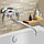 Смеситель Eleanti 0402.895 двуручный ванно-душевой с длинным изливом, фото 7