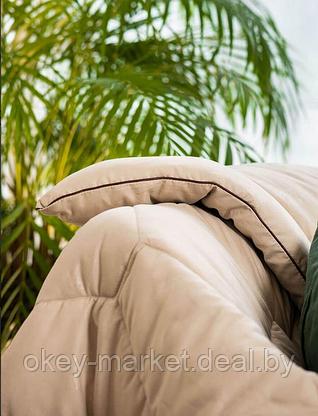 Одеяло из верблюжьей шерсти 140х205 зимнее. Чехол микрофибра, фото 2