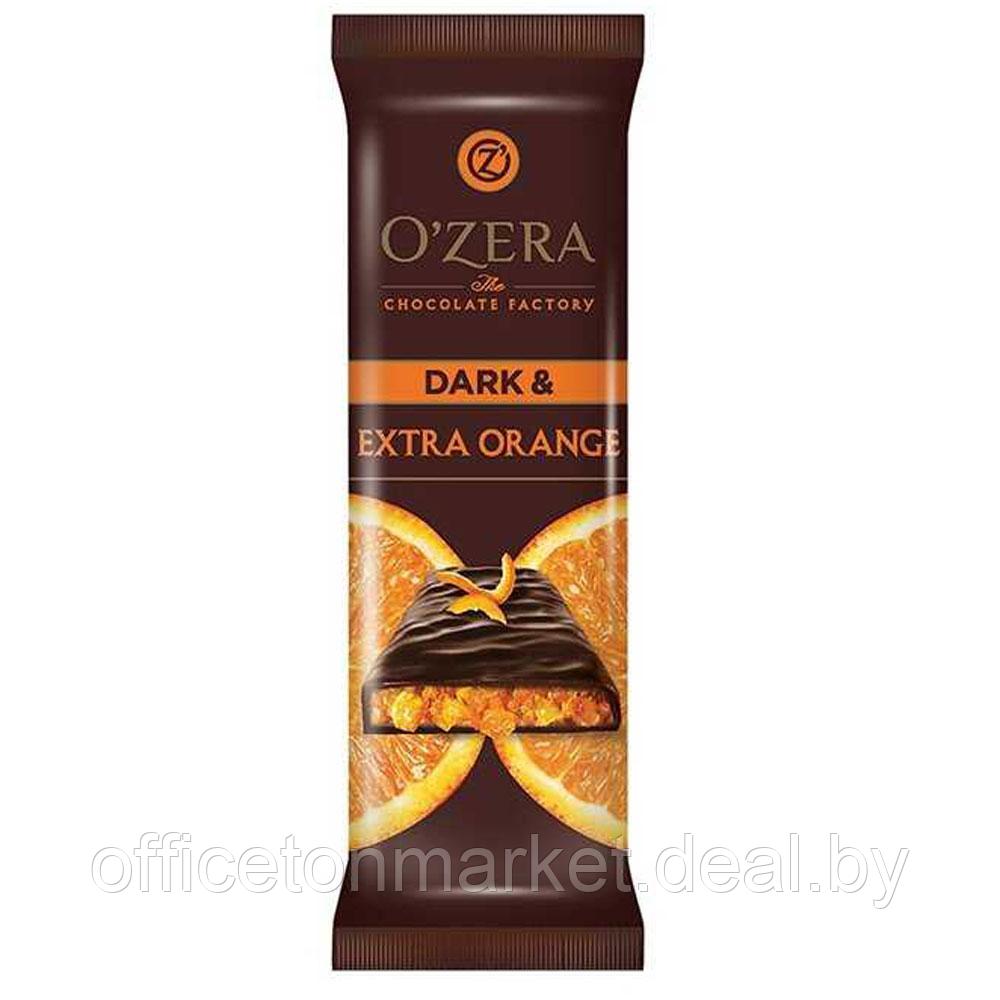 Шоколад горький "O`Zera Dark & Extra Orange", 40 г, с апельсином - фото 1 - id-p211945770