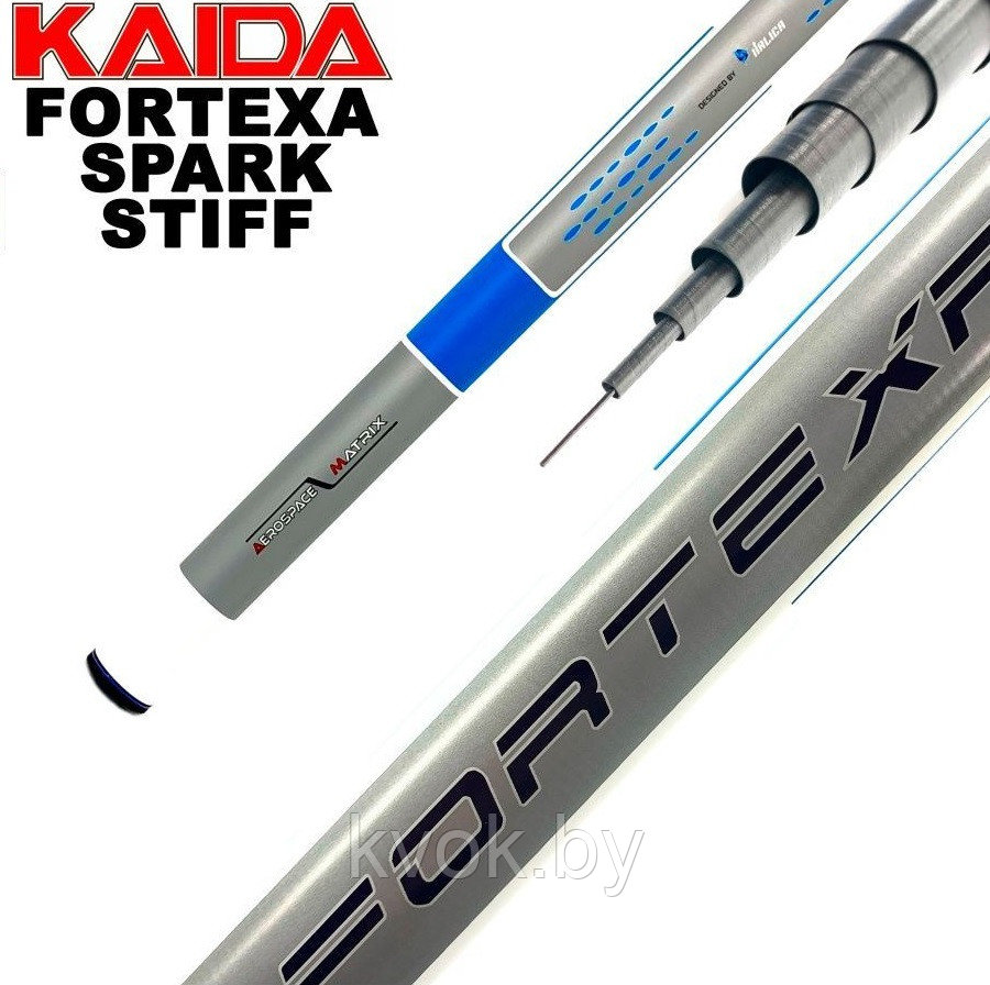 Удочка маховая KAIDA Fortexa Spark Stiff 6 м тест: 4-20 гр. 175 гр. - фото 3 - id-p211951555