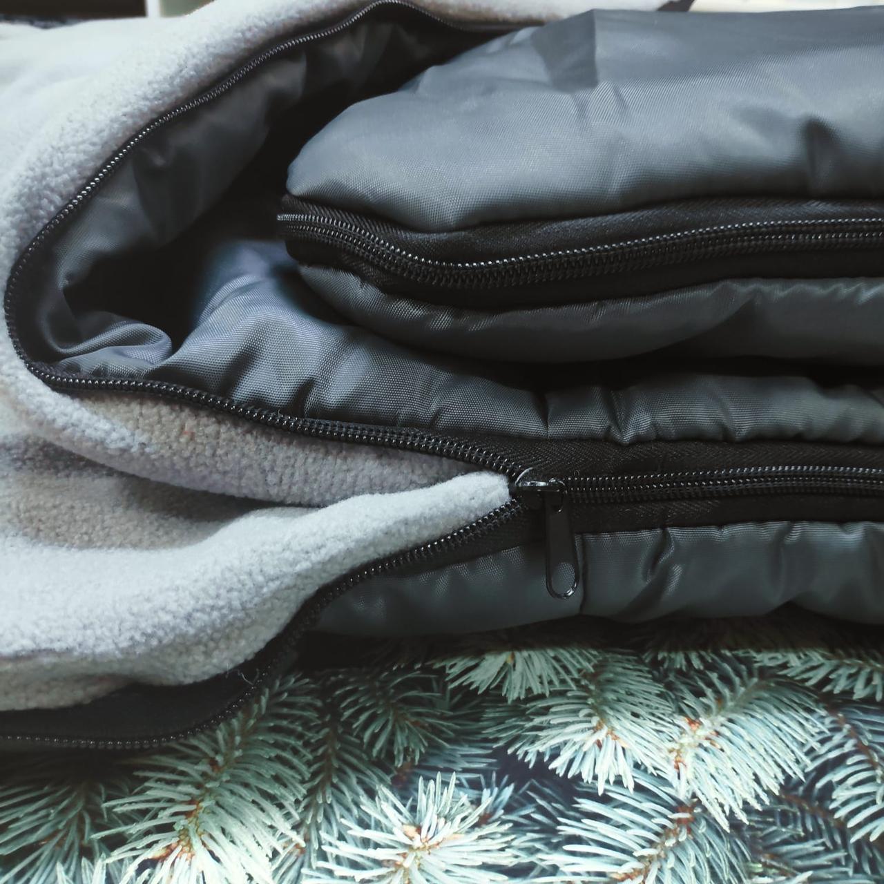 Спальный мешок с подголовником «Big Boy» одеяло Комфорт+ (250*90, до -20С) РБ, цвет Микс - фото 6 - id-p200037431