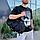 Городской рюкзак American Tourister Urban / Сумка-трансформер (Форма цилиндр), черный, фото 5