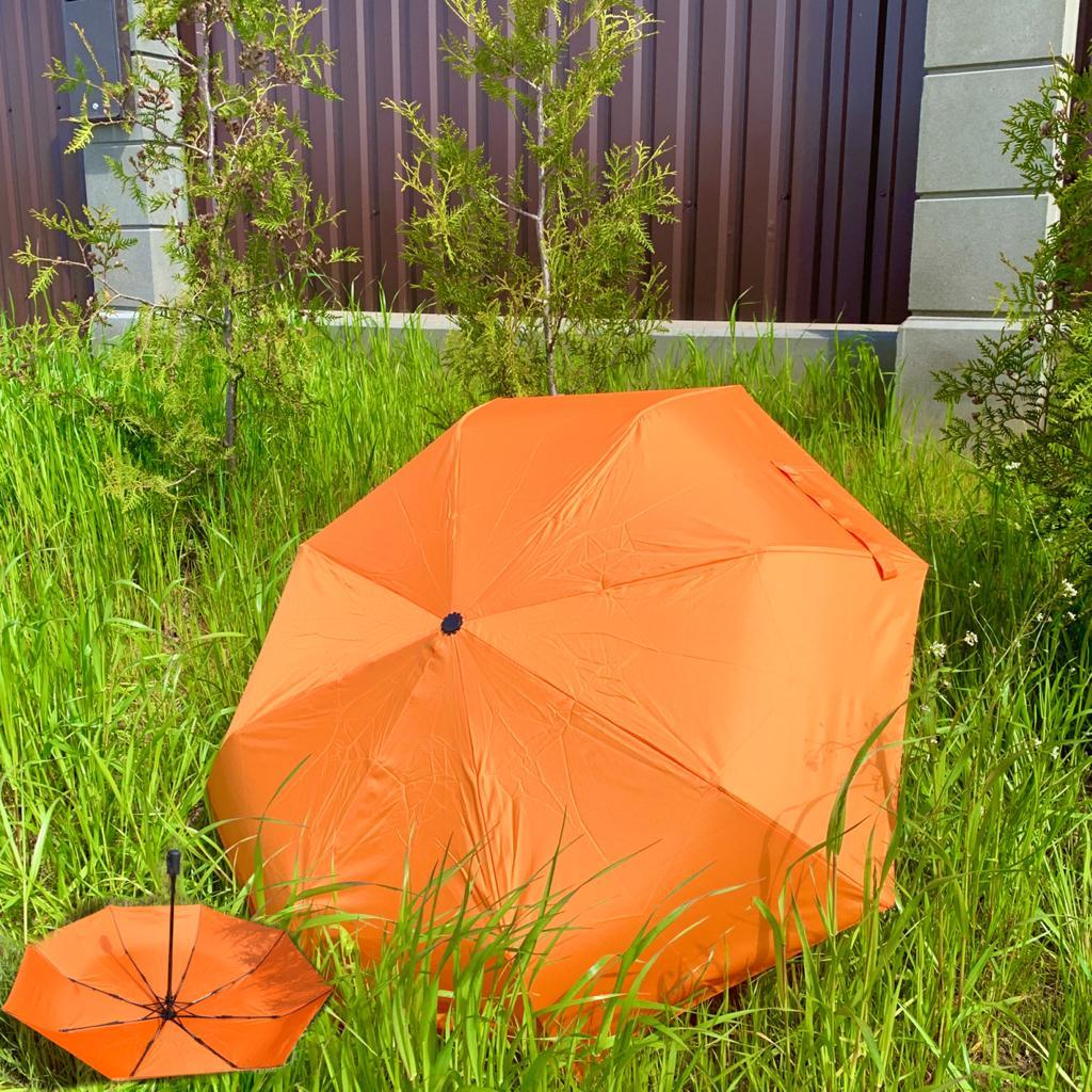 Автоматический противоштормовой зонт Vortex "Антишторм", d -96 см. Оранжевый - фото 2 - id-p211952181