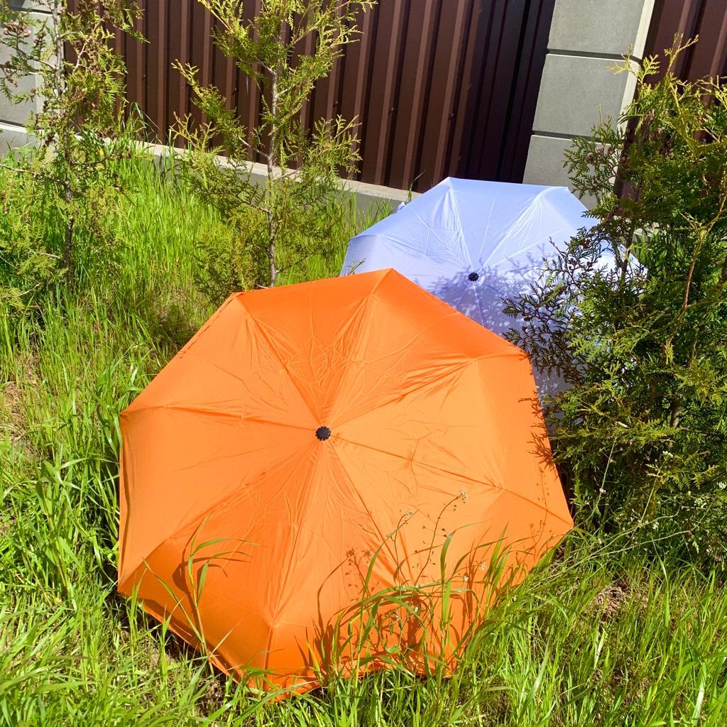 Автоматический противоштормовой зонт Vortex "Антишторм", d -96 см. Оранжевый - фото 3 - id-p211952181