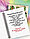 Блокнот для записей "Авокадо" в клетку с картонной обложкой (А5, спираль, 50 листов, 90гр/м2), дизайн "Эмоции", фото 3