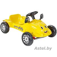 Педальная машина PILSAN Herby Car 07302 Yellow/Желтый (2-4лет) 07302-Yellow