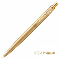 Ручка шариковая автоматическая Parker "Jotter Monochrome XL SE20", 1.0 мм, золотистый, стерж. синий