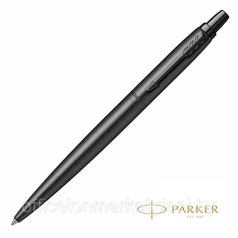 Ручка шариковая автоматическая Parker "Jotter Monochrome XL SE20", 1.0 мм, черный, стерж. синий - фото 1 - id-p211489984