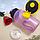 Анатомическая детская бутылка с клапаном Healih Fitness для воды и других напитков, 350 мл Фиолетовый, фото 7
