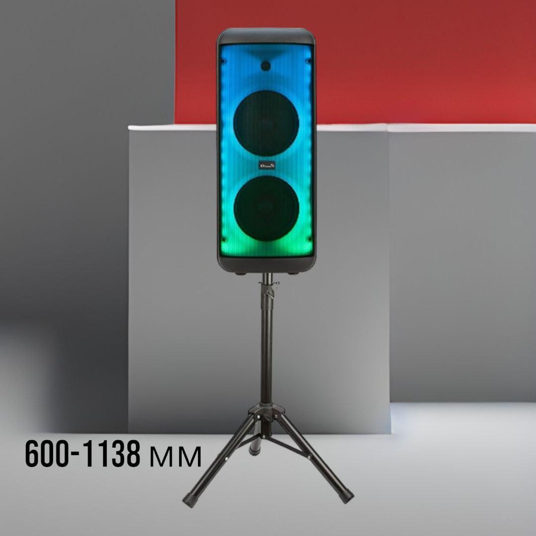Профессиональная стойка (штатив) для акустических систем, колонок ELTRONIC (600-1138мм) арт. 10-01 c - фото 1 - id-p197761295