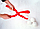 Игрушка для снега "Снежколеп" (снеголеп),  диаметр шара 6 см, дл. 26 см  Оранжевый, фото 4