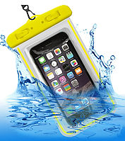 Водонепроницаемый чехол для телефона (для подводной съемки), Желтый